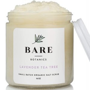 Bare Botanics Lavender Tea Tree Dead Sea Salt Body Scrub