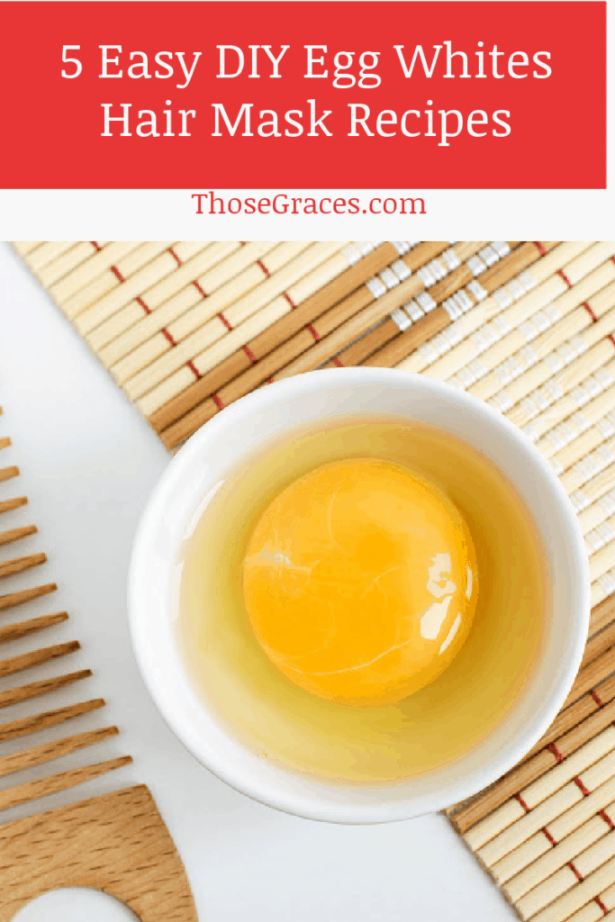 Looking for some easy egg whites hair mask ideas to make at home? Check out 5 ideas that take minutes to make yet leave your hair feeling amazing for days!