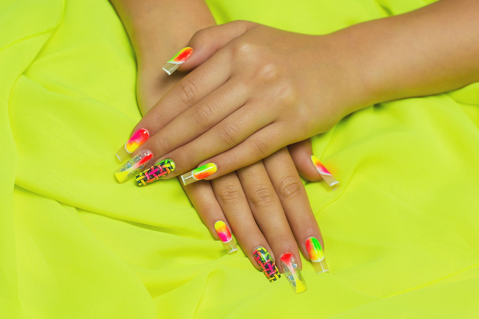 10. Colorful Summer Nail Designs - wide 3
