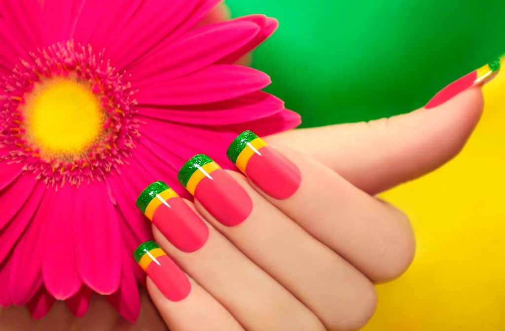 4. Floral Summer Nail Designs - wide 8