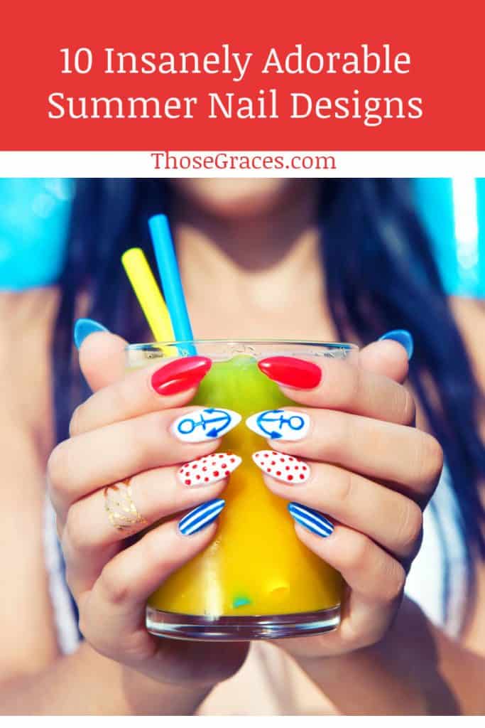 Looking for some colorful summer nail designs? You came to the right place! We give you 10 unique and cute styles that will perfectly match your summer outfits!
