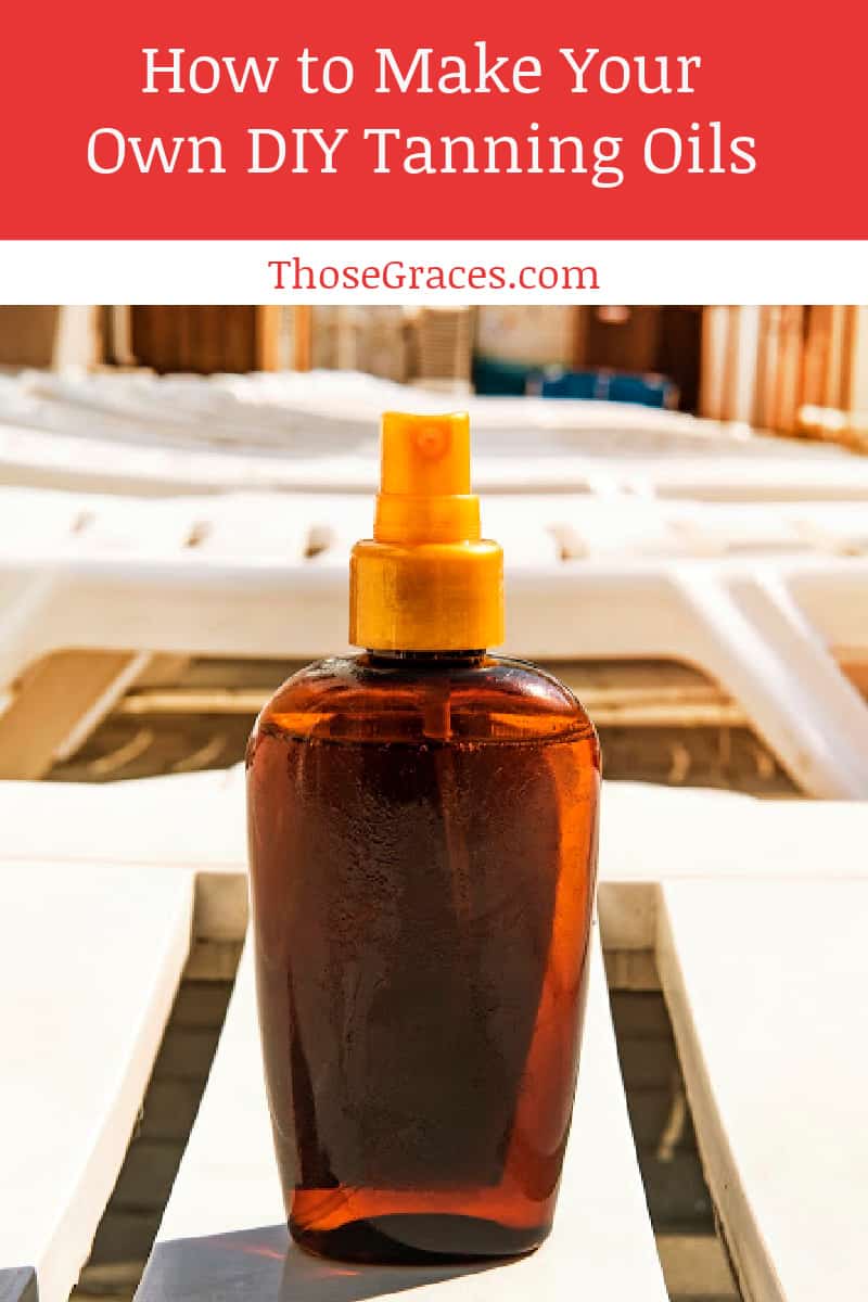 DIY Tanning Oil Natural Homemade Solutions