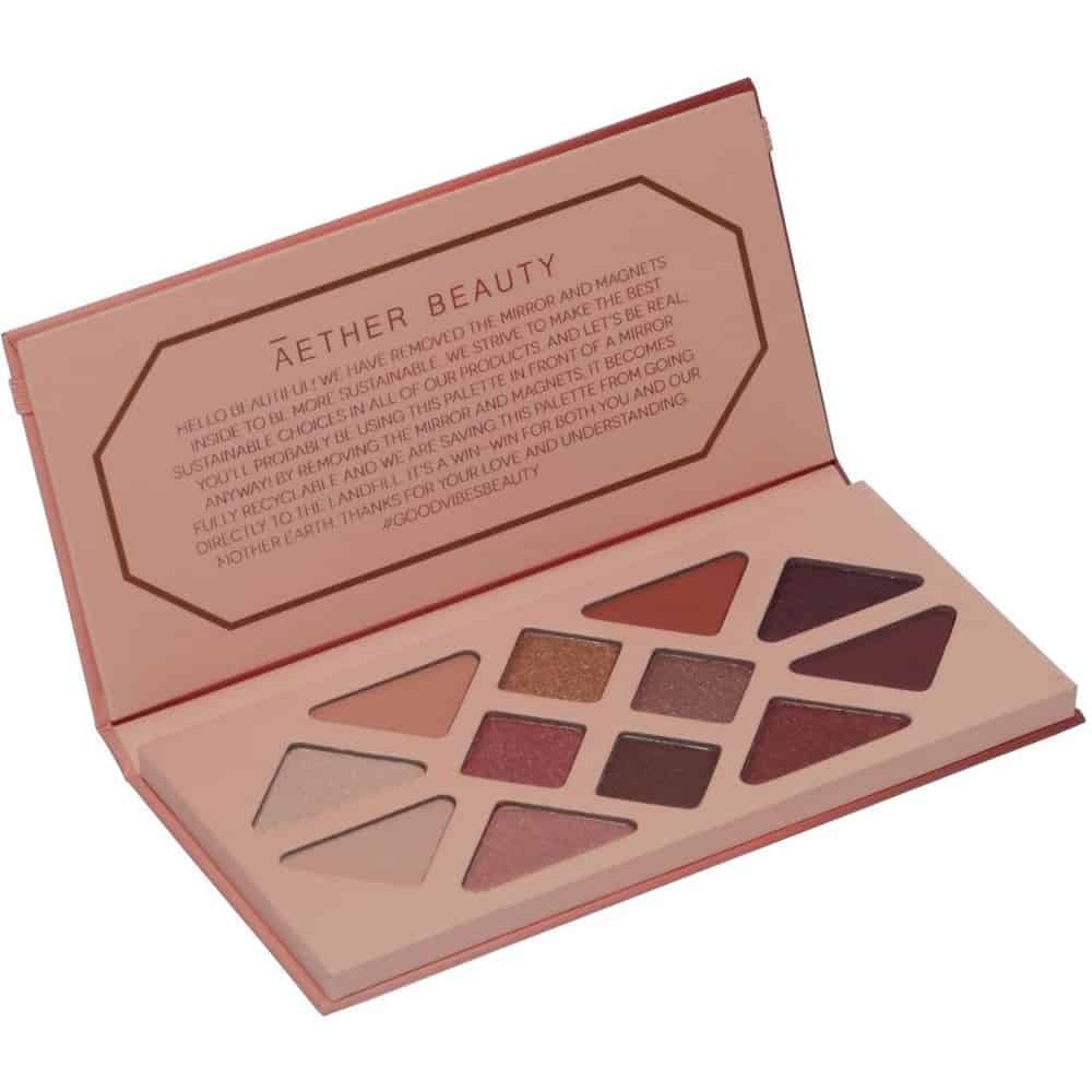 Aether Beauty Summer Solstice Eye Shadow Palette benefit cruelty-free alternative