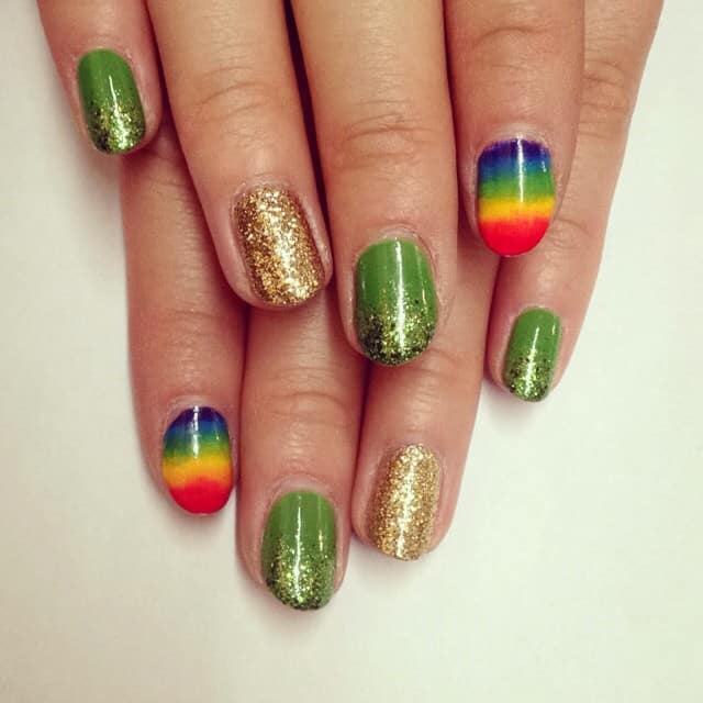 colorful nail designs