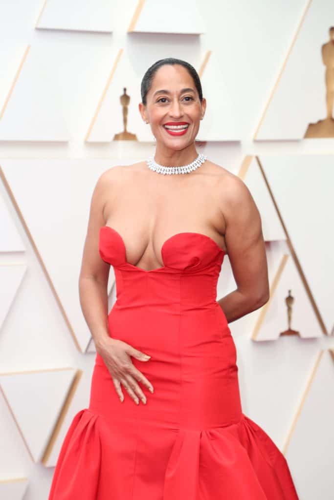 Tracee Ellis under title 2022 Best Oscars Makeup Do's