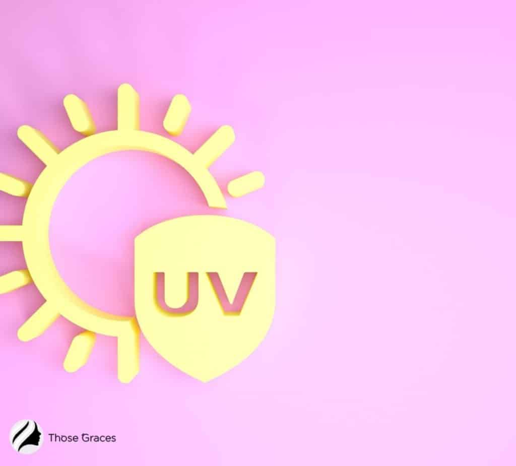 sun;s UV rays