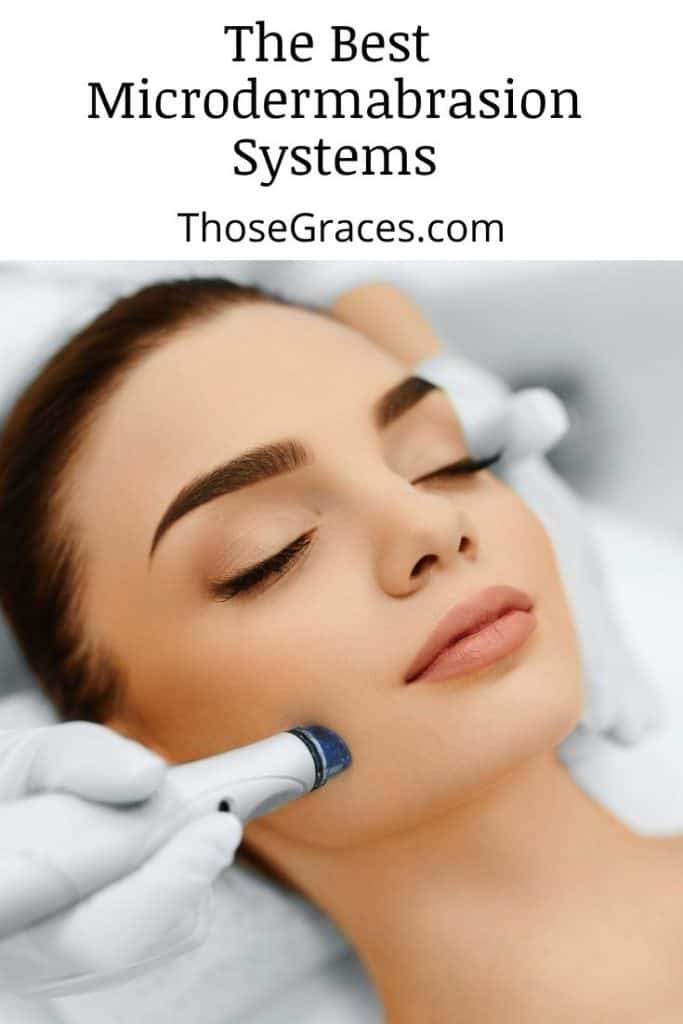 lady in a microdermabrasion treatment