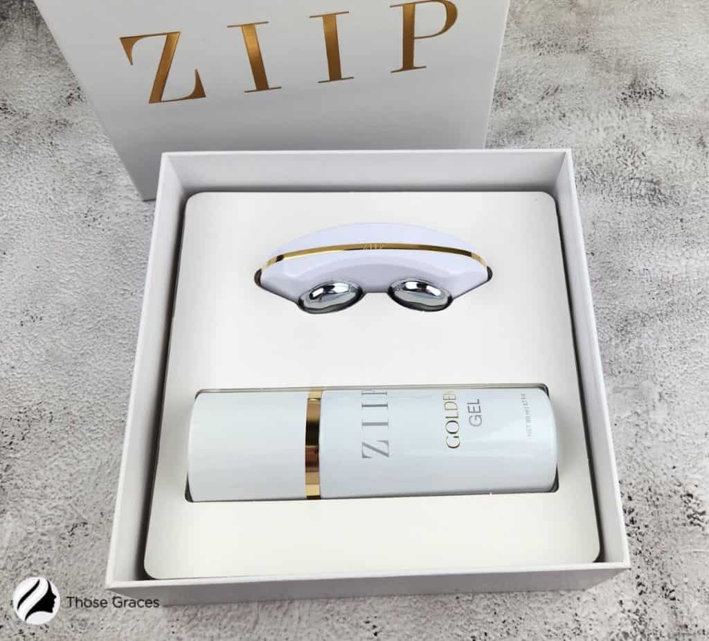 ZIIP Beauty Nano Current device on a box