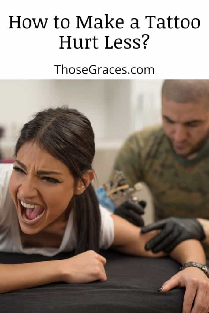  women tolerating tattoo pain but how to make a tattoo hurt less