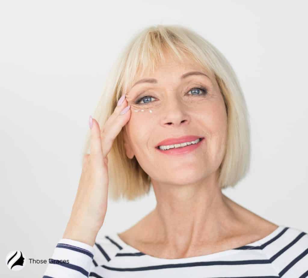 women applying anti aging cream but can anti-aging creams age you