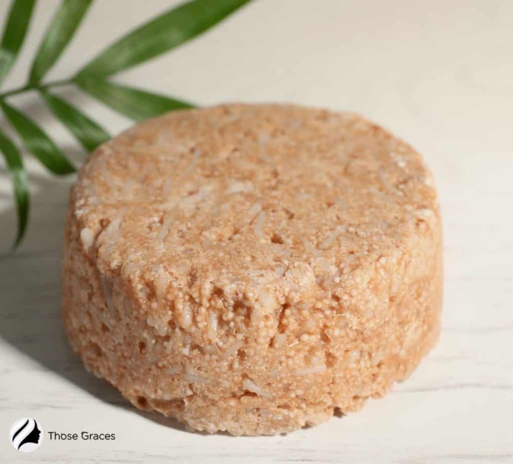 shampoo bar made from natural ingredients