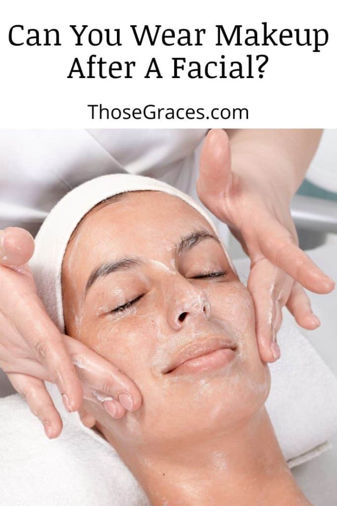 lady having a facial session
