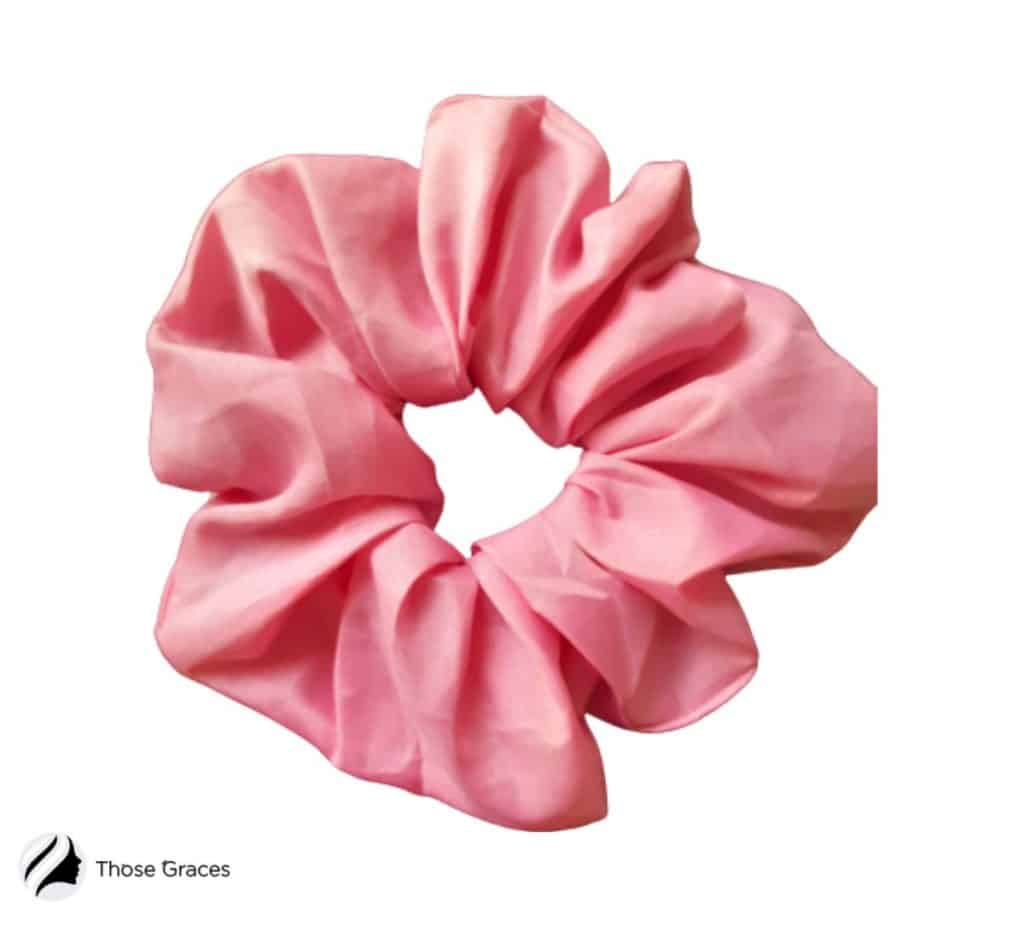 pink scrunchies